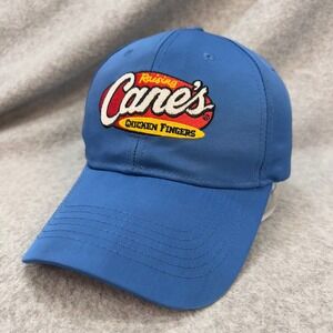 Raising Cane's Logo Adult Blue Raising Cane's Hat One Love Adjustable OSFM